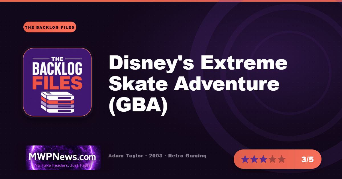 Disney's Extreme Skate Adventure (Game Boy Advance)