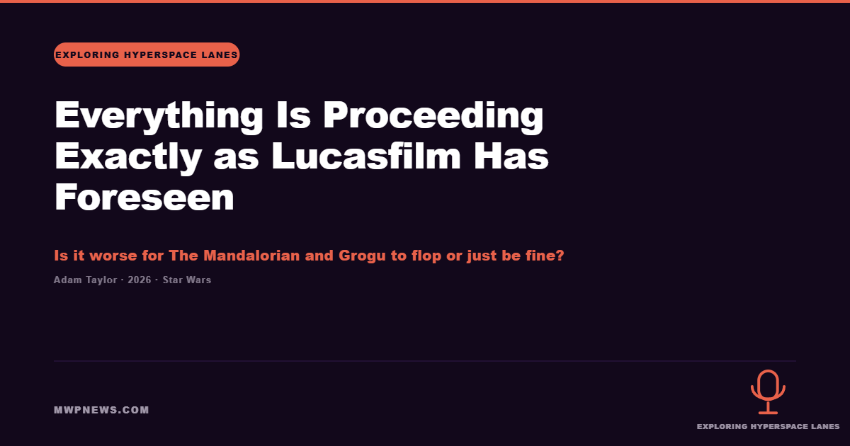 Everything Is Proceeding Exactly as Lucasfilm Has Foreseen