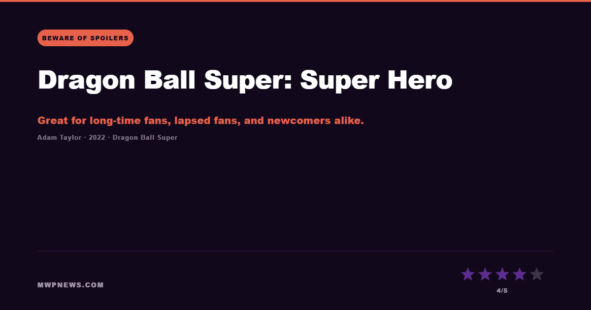 Dragon Ball Super: Super Hero