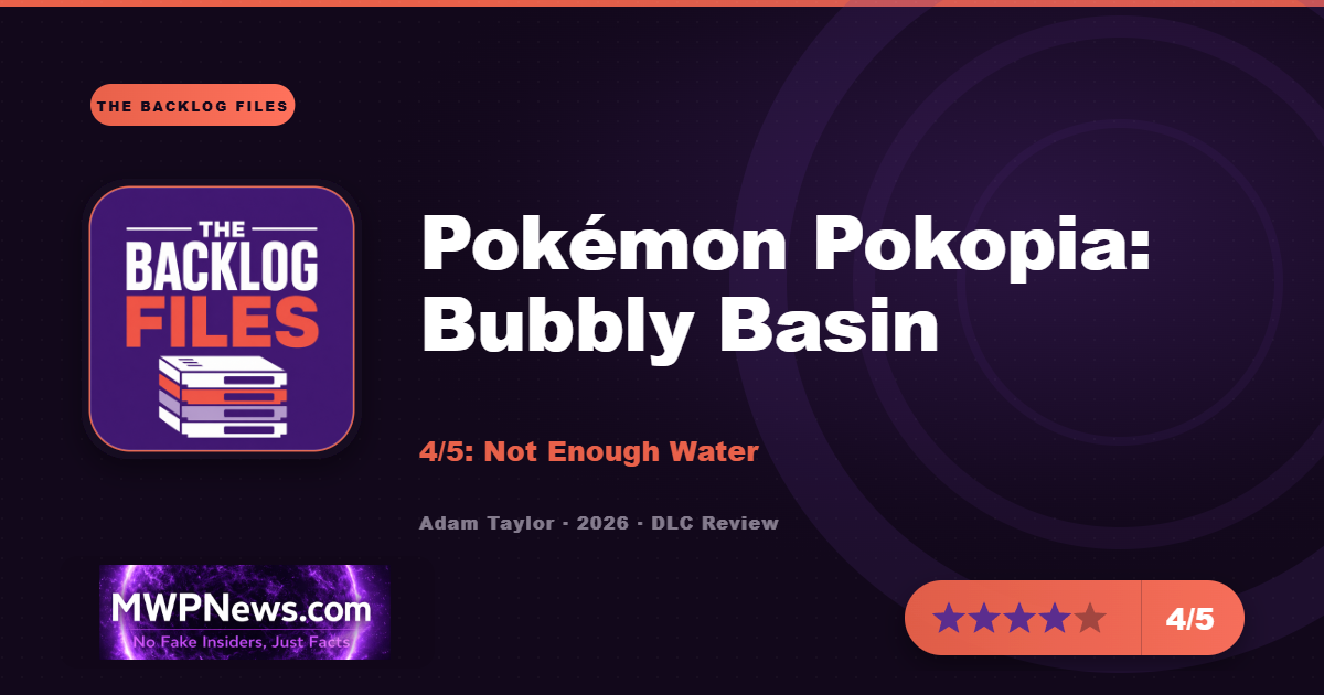 Pokémon Pokopia: Bubbly Basin