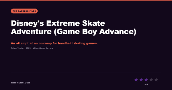 Disney's Extreme Skate Adventure (Game Boy Advance)