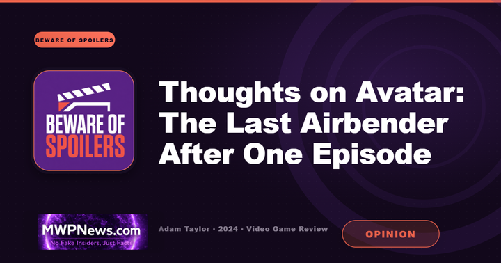 Thoughts on Avatar: The Last Airbender After One Episode
