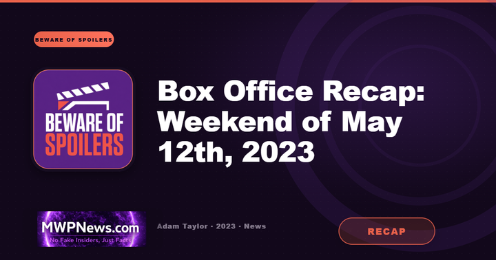 Box Office Recap: Weekend of May 12th, 2023