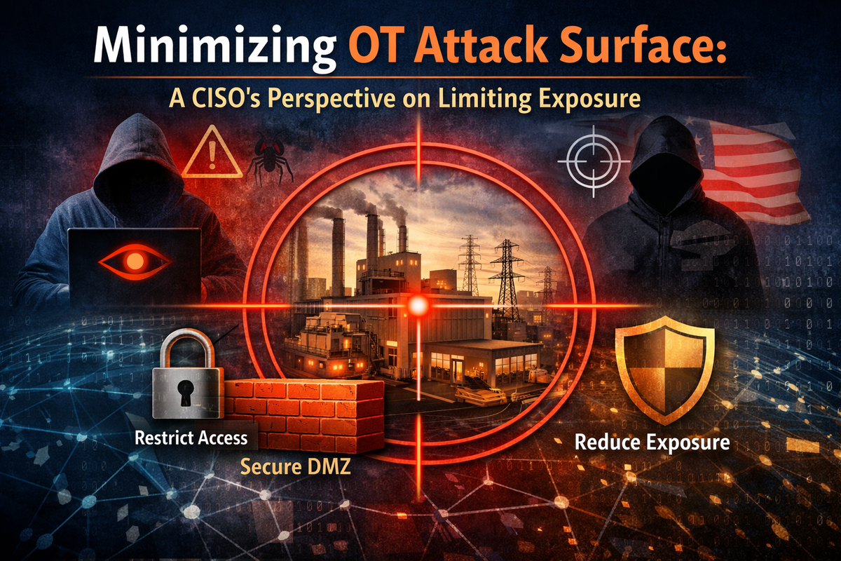 Minimizing OT Attack Surface: A CISO’s Perspective on Limiting Exposure
