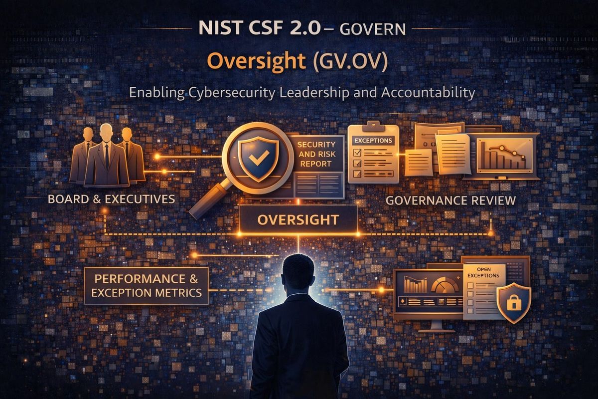 NIST CSF 2.0 – GOVERN (GV.OV): Turning Governance Into Oversight That Works