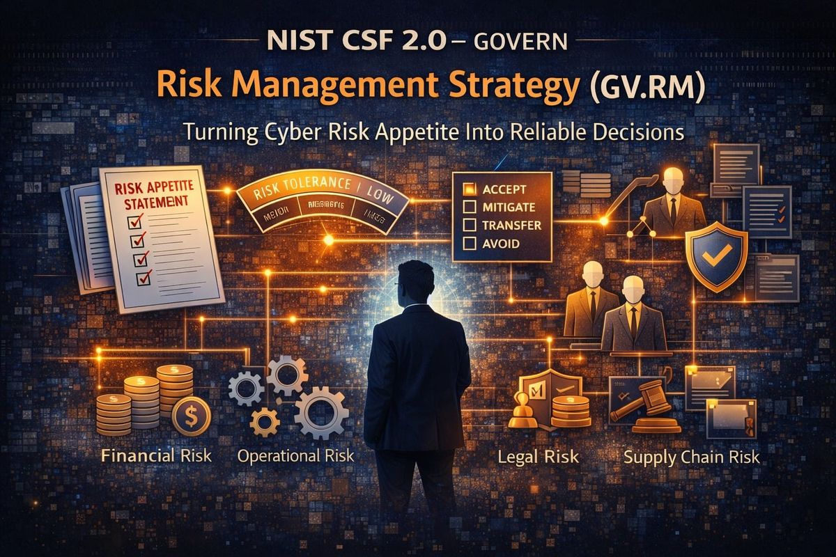 NIST CSF 2.0 Risk Management Strategy (GV.RM): Turning Risk Tolerance Into Actionable Cyber Decisions