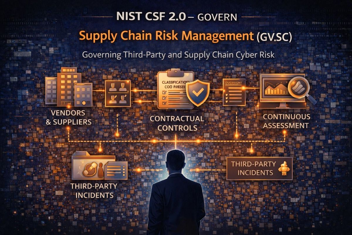 NIST CSF 2.0 – GOVERN (GV.SC): Governing Cyber Risk Beyond Your Organizational Boundaries