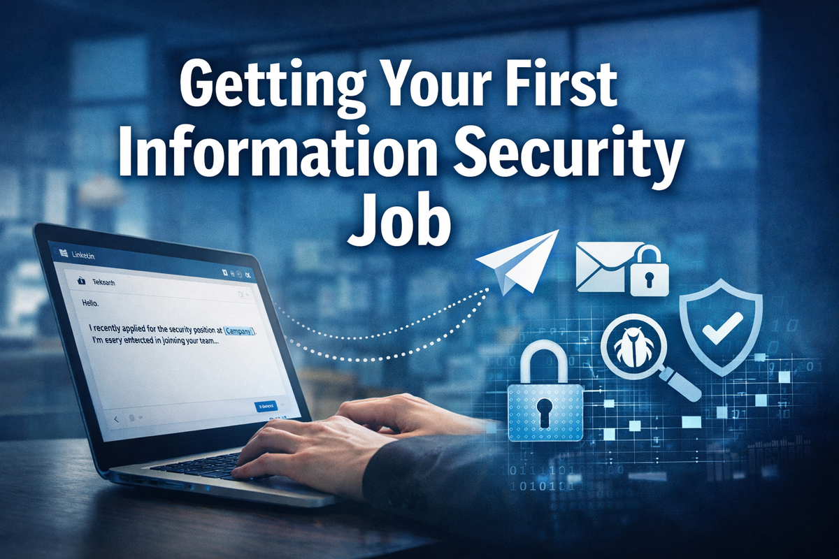 Getting Your First Information Security Job: Why Courage and Outreach Matter More Than Another Resume