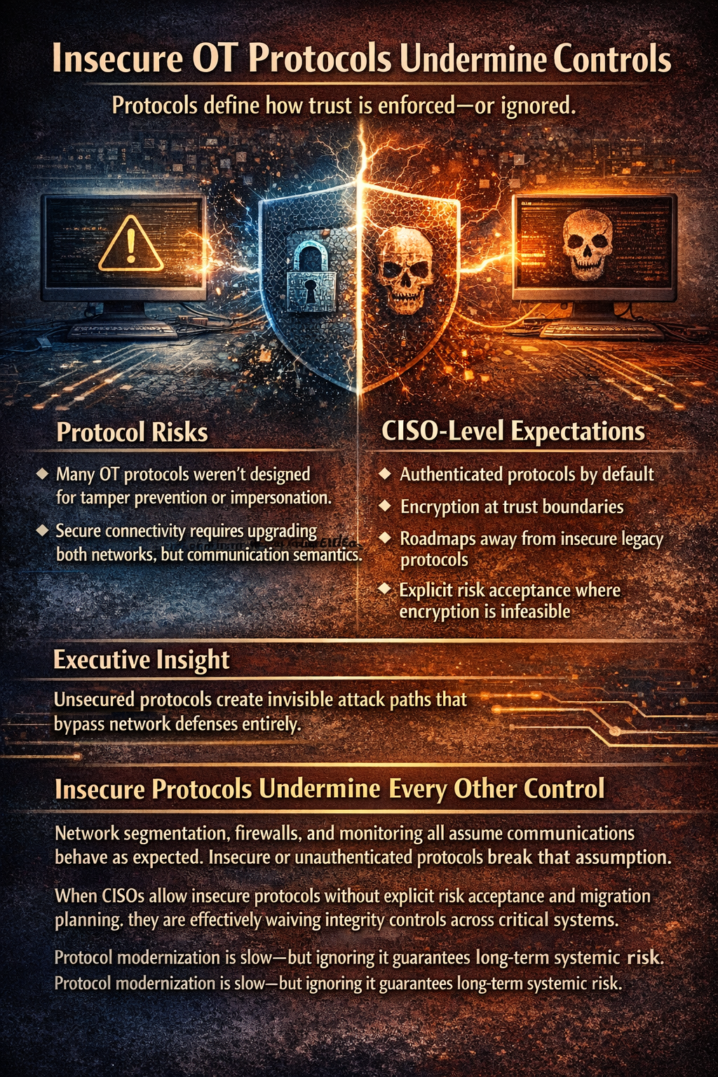 Protocol Risk Is Business Risk: What CISOs Need to Know About OT Communications