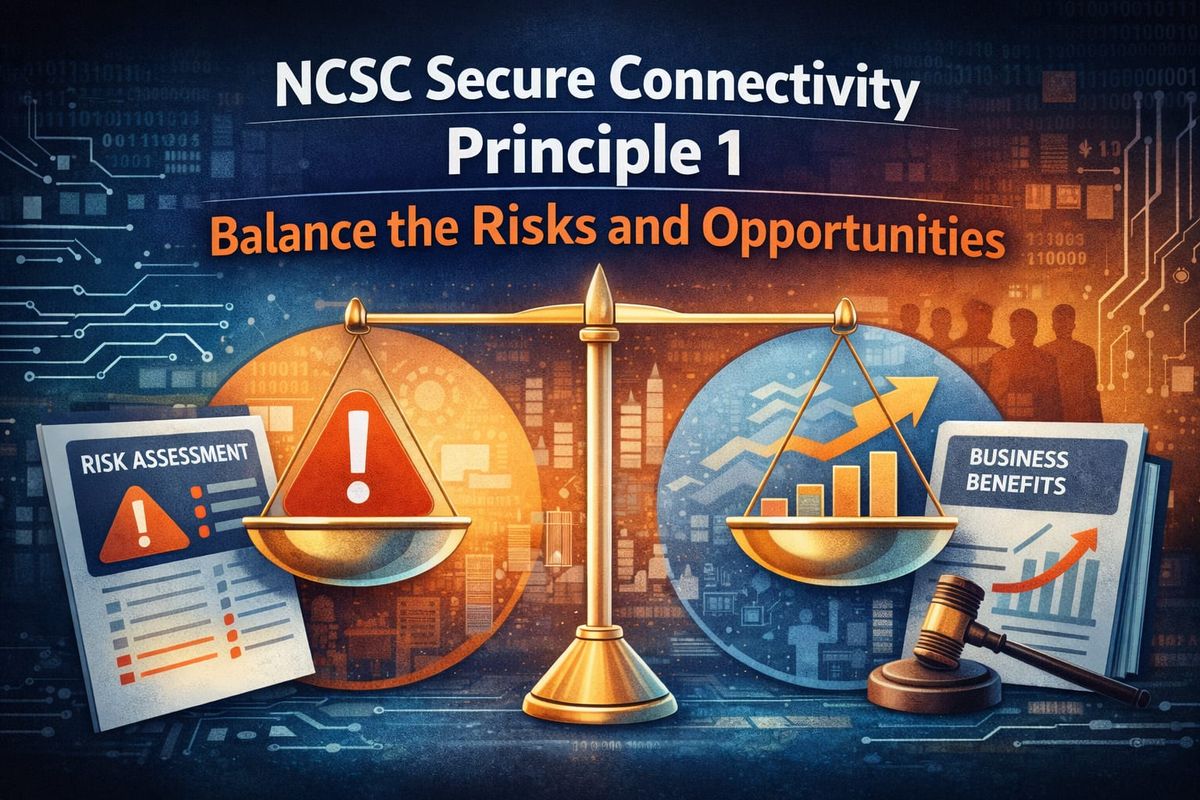 NCSC Secure Connectivity Principle 1: Balance the Risks and Opportunities