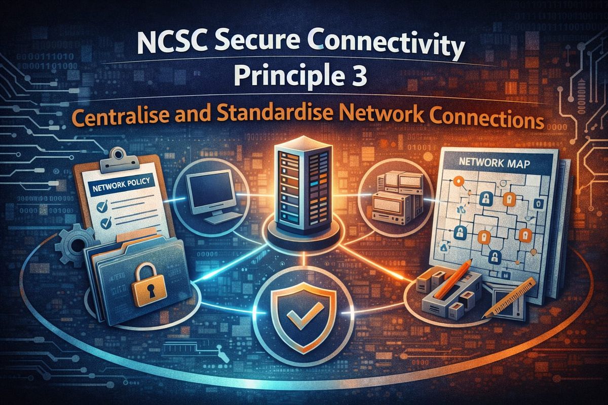 NCSC Secure Connectivity Principle 3: Centralise and Standardise Network Connections