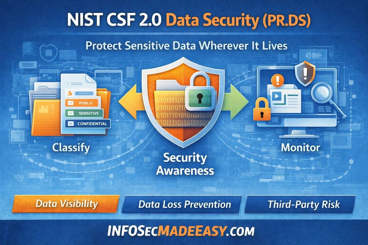 NIST CSF 2.0 – Protect Function Deep Dive: Data Security (PR.DS)