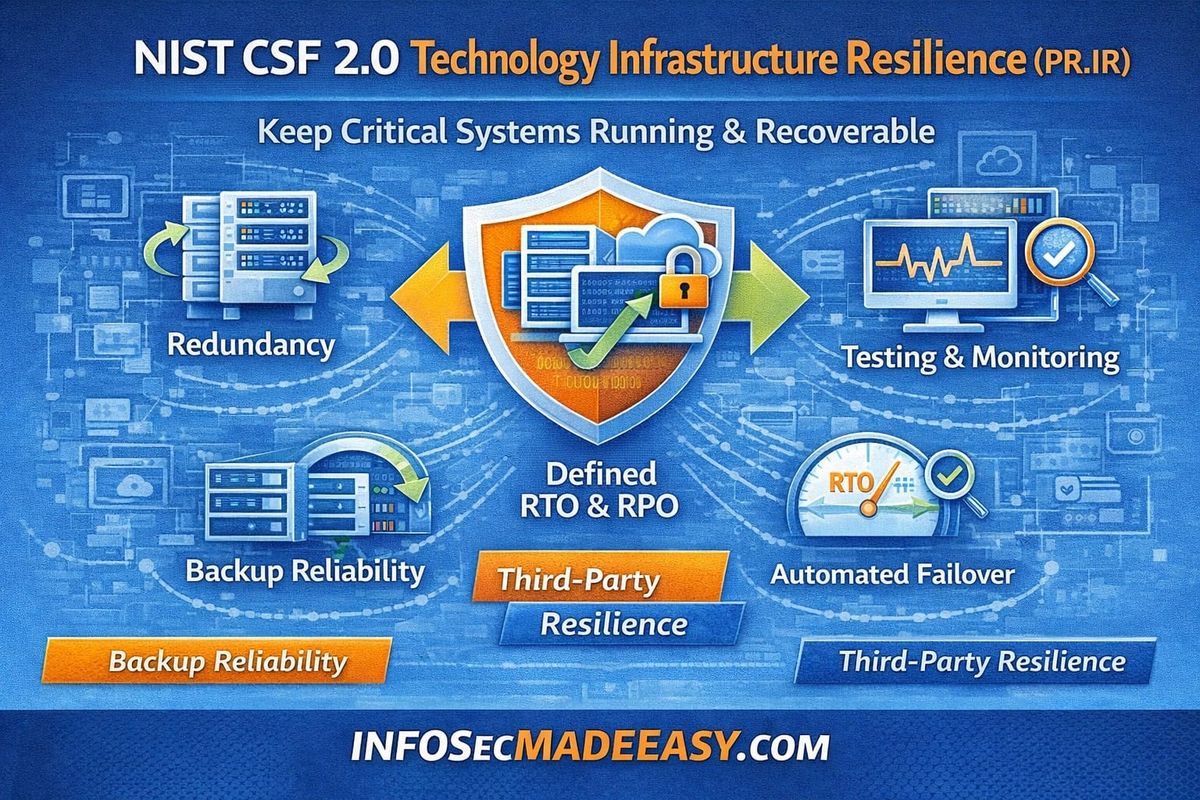 NIST CSF 2.0 – Protect Function Deep Dive: Technology Infrastructure Resilience (PR.IR)