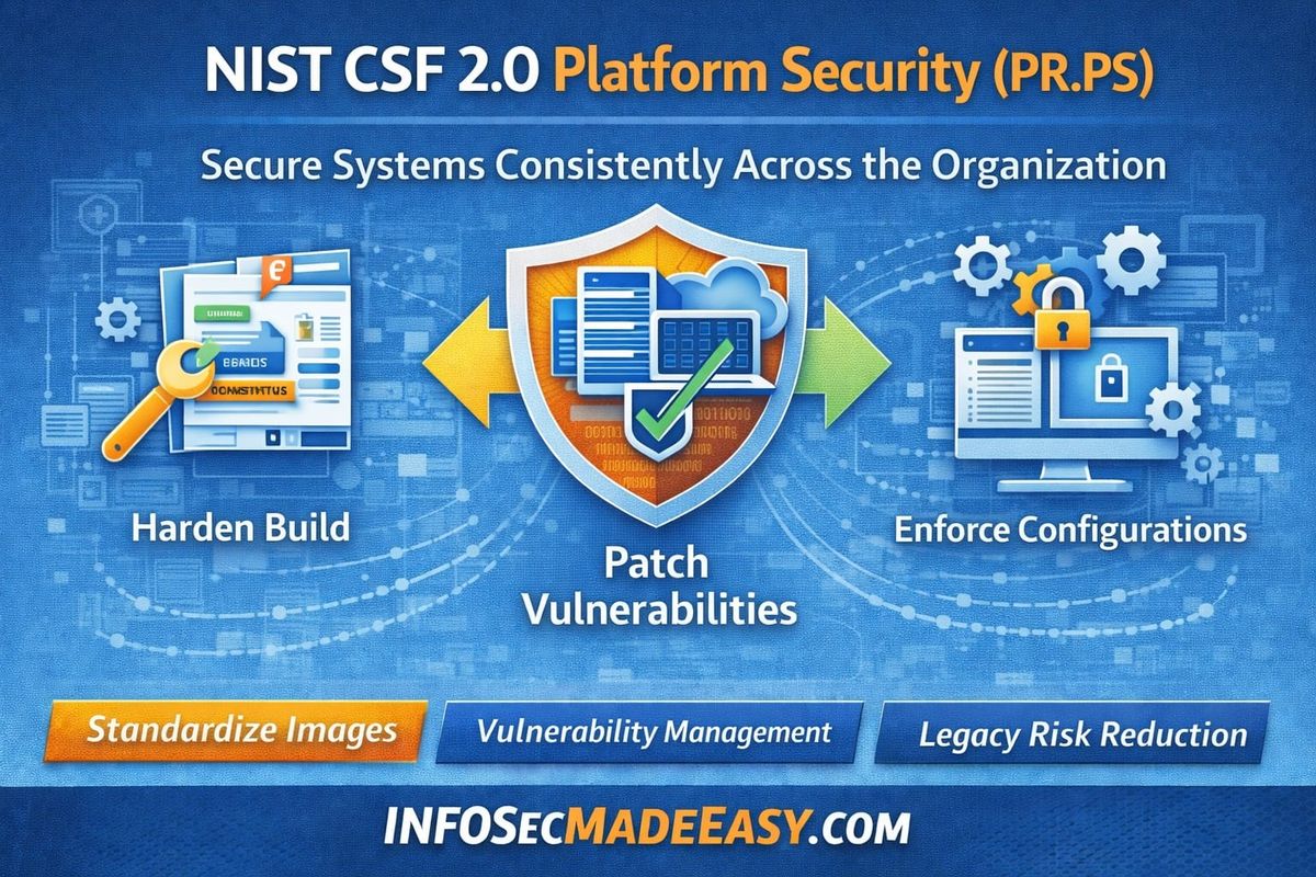NIST CSF 2.0 – Protect Function Deep Dive: Platform Security (PR.PS)