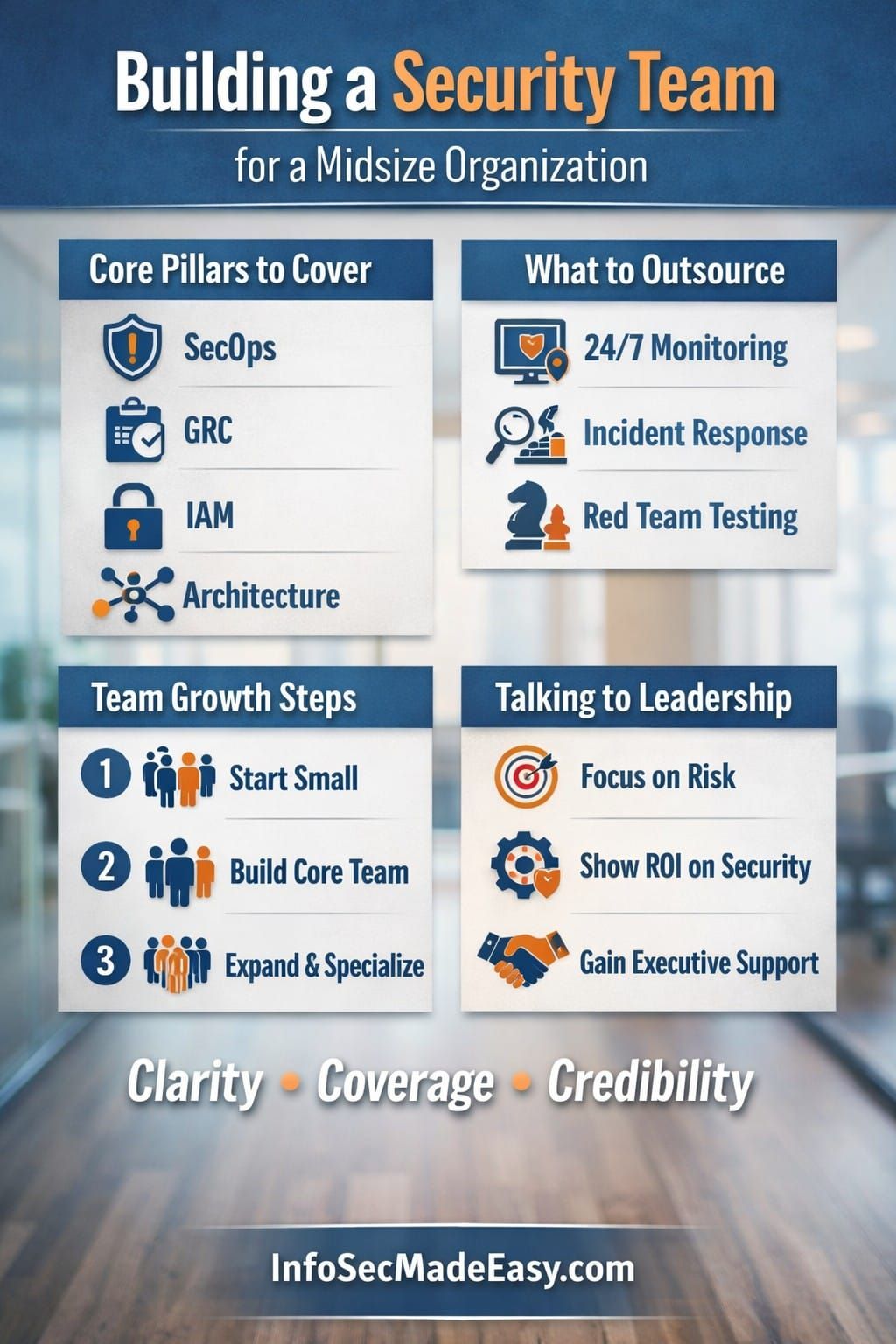 How to Build a Security Team in a Midsize Organization