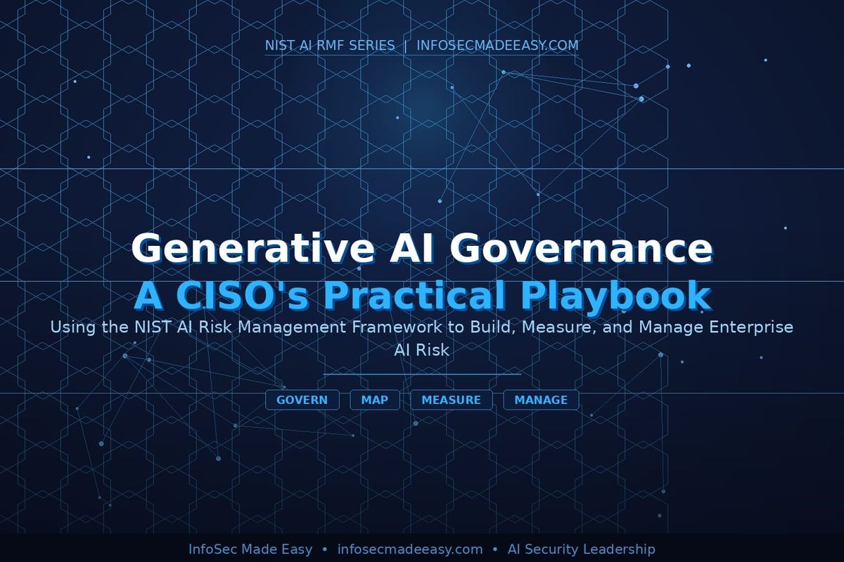 AI Governance Security Leadership | NIST AI RMF Series