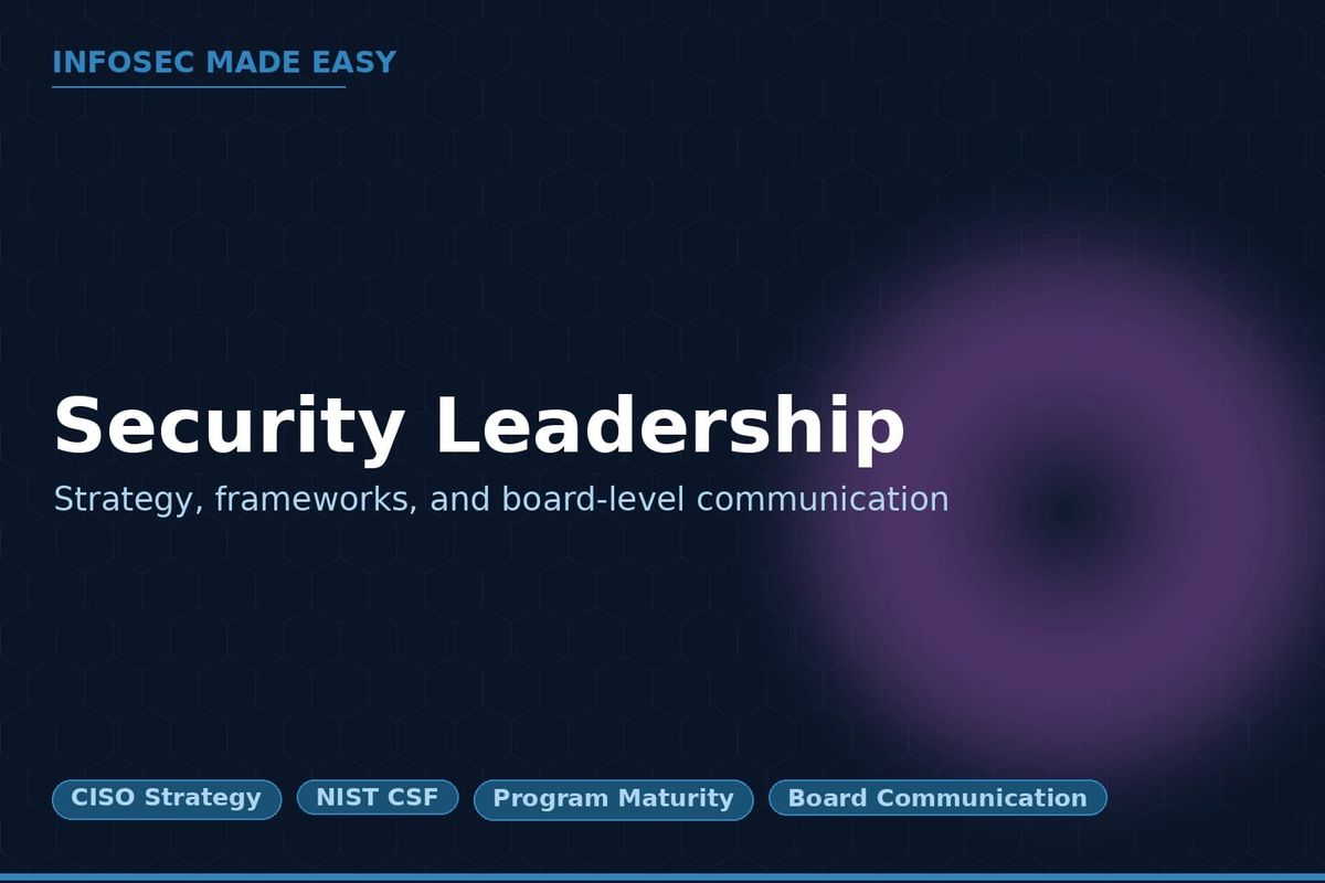 Security Leadership
