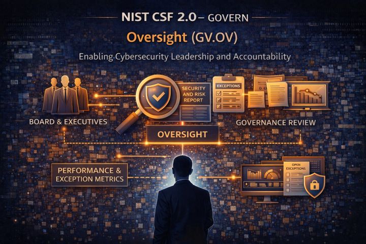 NIST CSF 2.0 – GOVERN (GV.OV): Turning Governance Into Oversight That Works