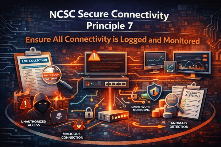 NCSC Secure Connectivity Principle 7: Ensure All Connectivity is Logged and Monitored