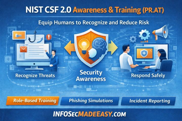NIST CSF 2.0 – Protect Function Deep Dive: Awareness and Training (PR.AT)