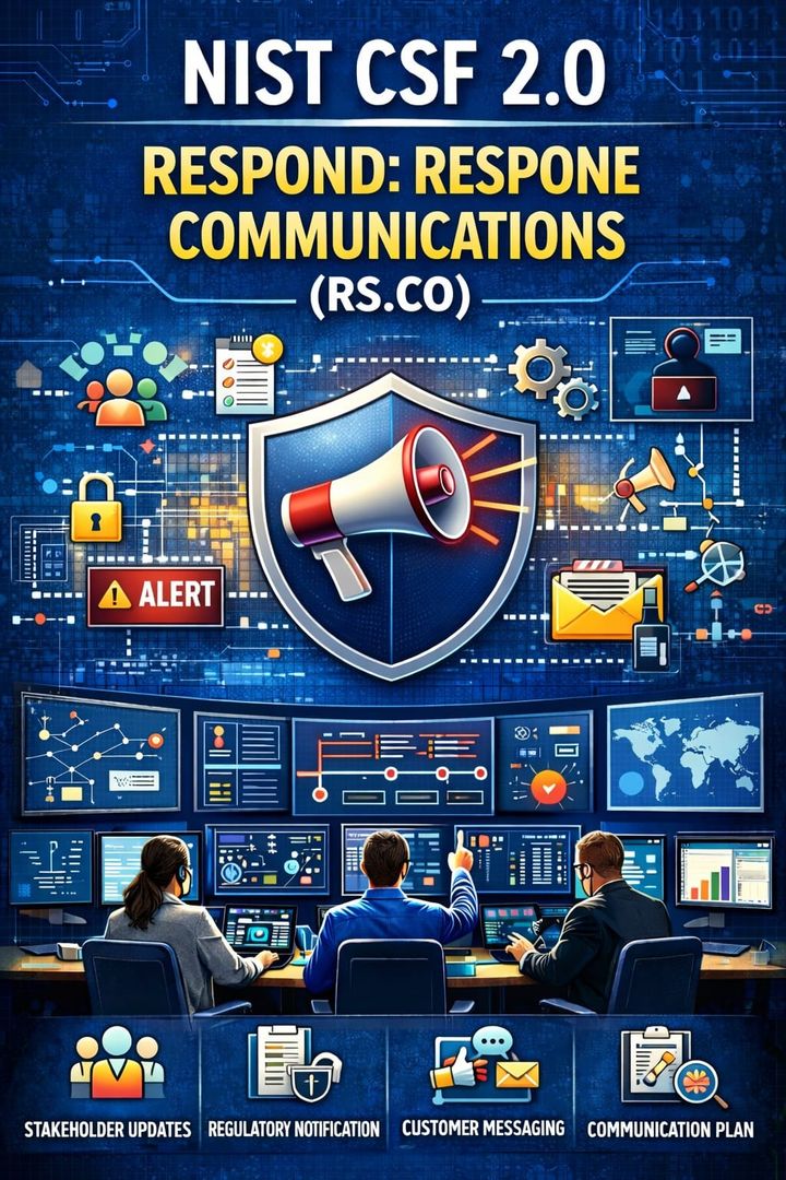 NIST CSF 2.0 Respond – Response Communications (RS.CO) Explained
