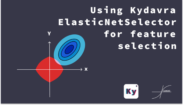 Using Kydavra ElasticNetSelector for feature selection