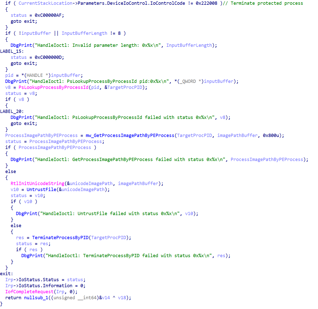 Qilin EDR killer infection chain