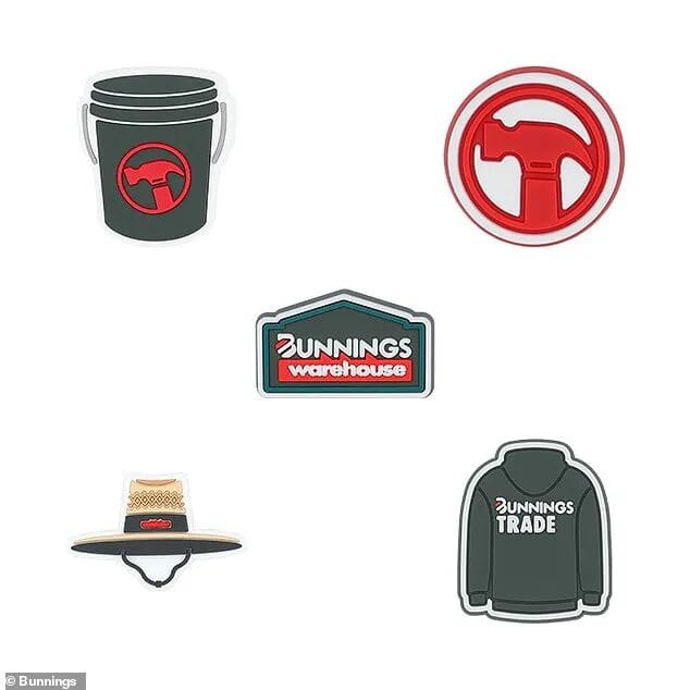 Now Bunnings has sparked another quirky craze with the launch of its new $2 Mystery Box Shoe Charms