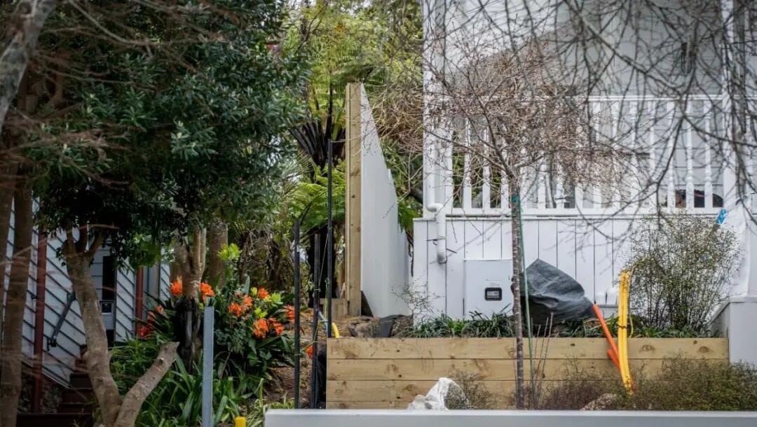 Fence dispute on Sentinel Rd., Herne Bay