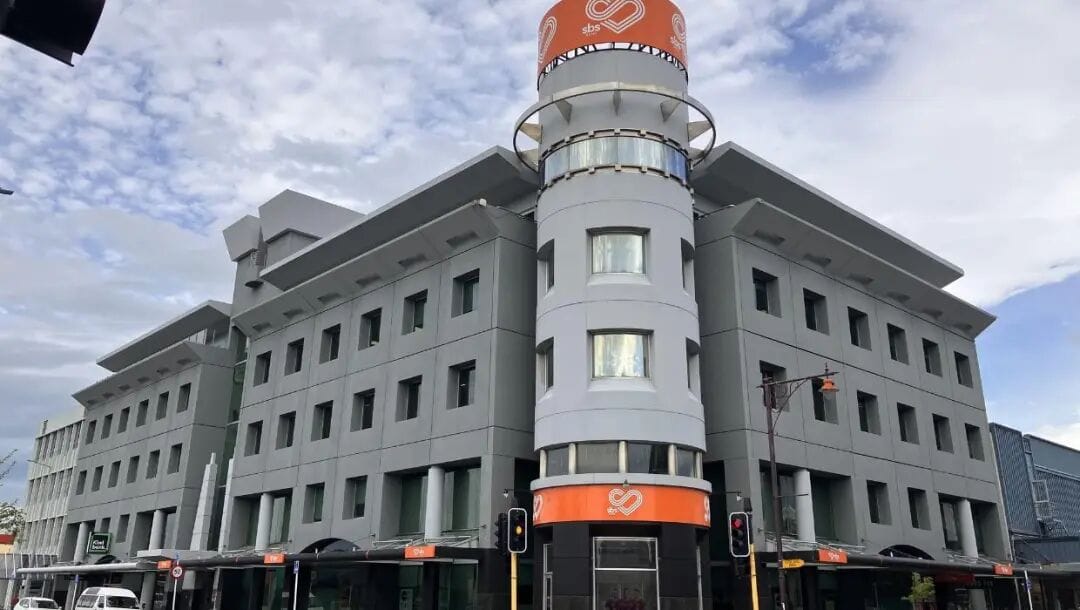 SBS Bank headquarters in Invercargill.