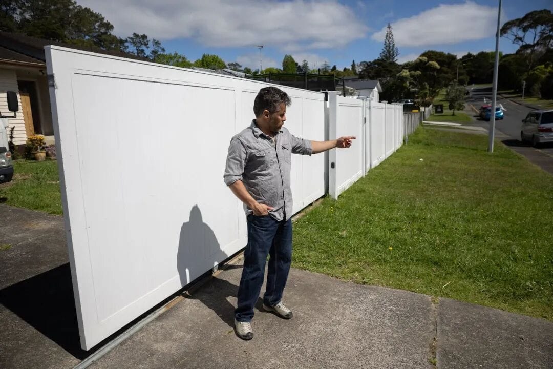 Former landscaper Soheil Soltani has been searching for CCTV footage in a bid to track down his stolen equipment. Photo / Sylvie Whinray