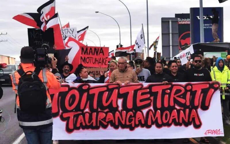 More than 2000 participate in national call to action event led by Ngāi Te  Rangi | RNZ