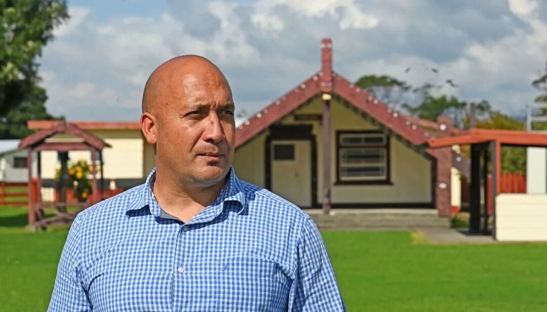 Whareroa Marae environment spokesman Joel Ngātuere. Photo / NZME