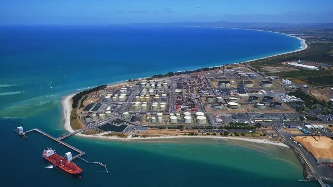 Record throughput at Marsden Point helps counter losses