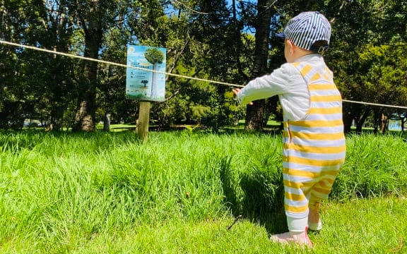 Ruby Tan takes a photo of her 2 years old son, who was conceived through a sperm donor.