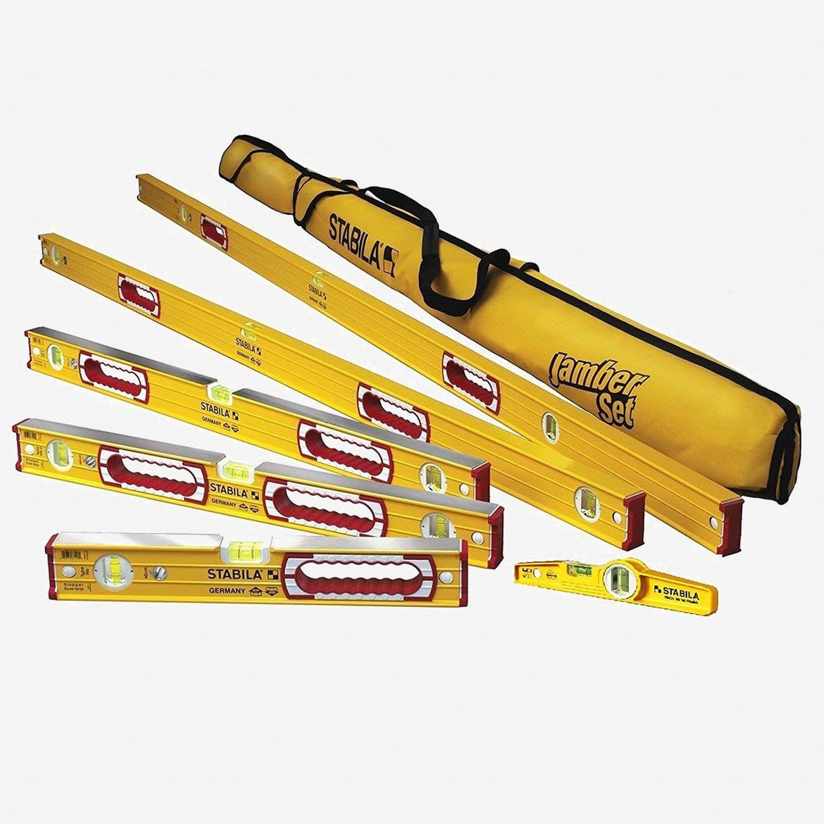A set of stabilia levels shown