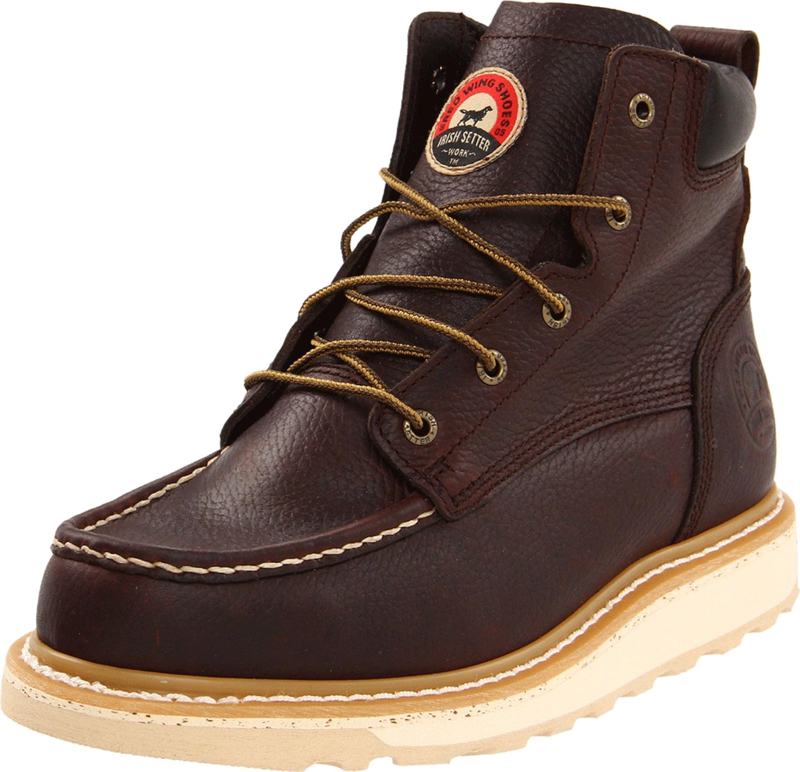 Irish Setters boots mock toe style