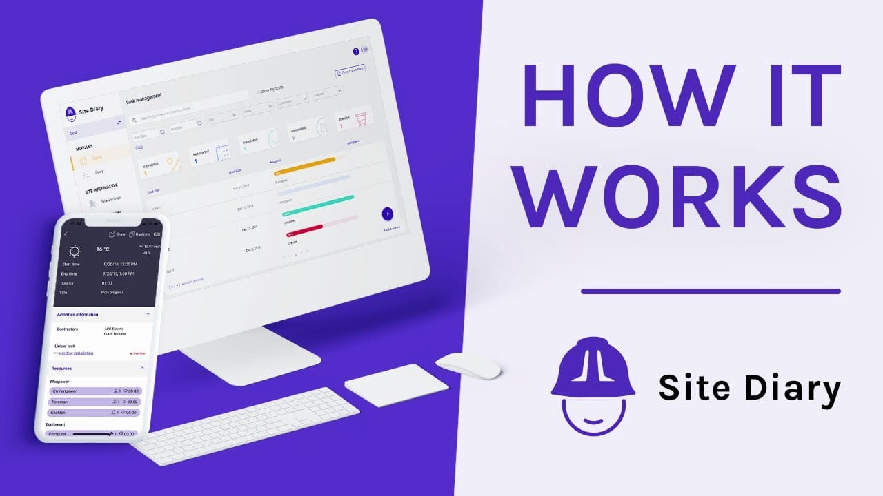 site diary construction app