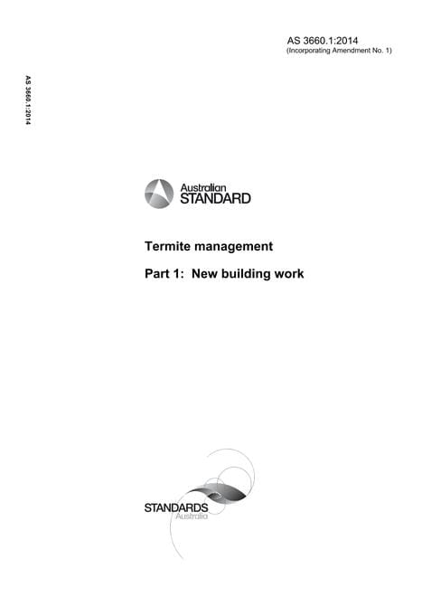 Australian Standards - Termite Management