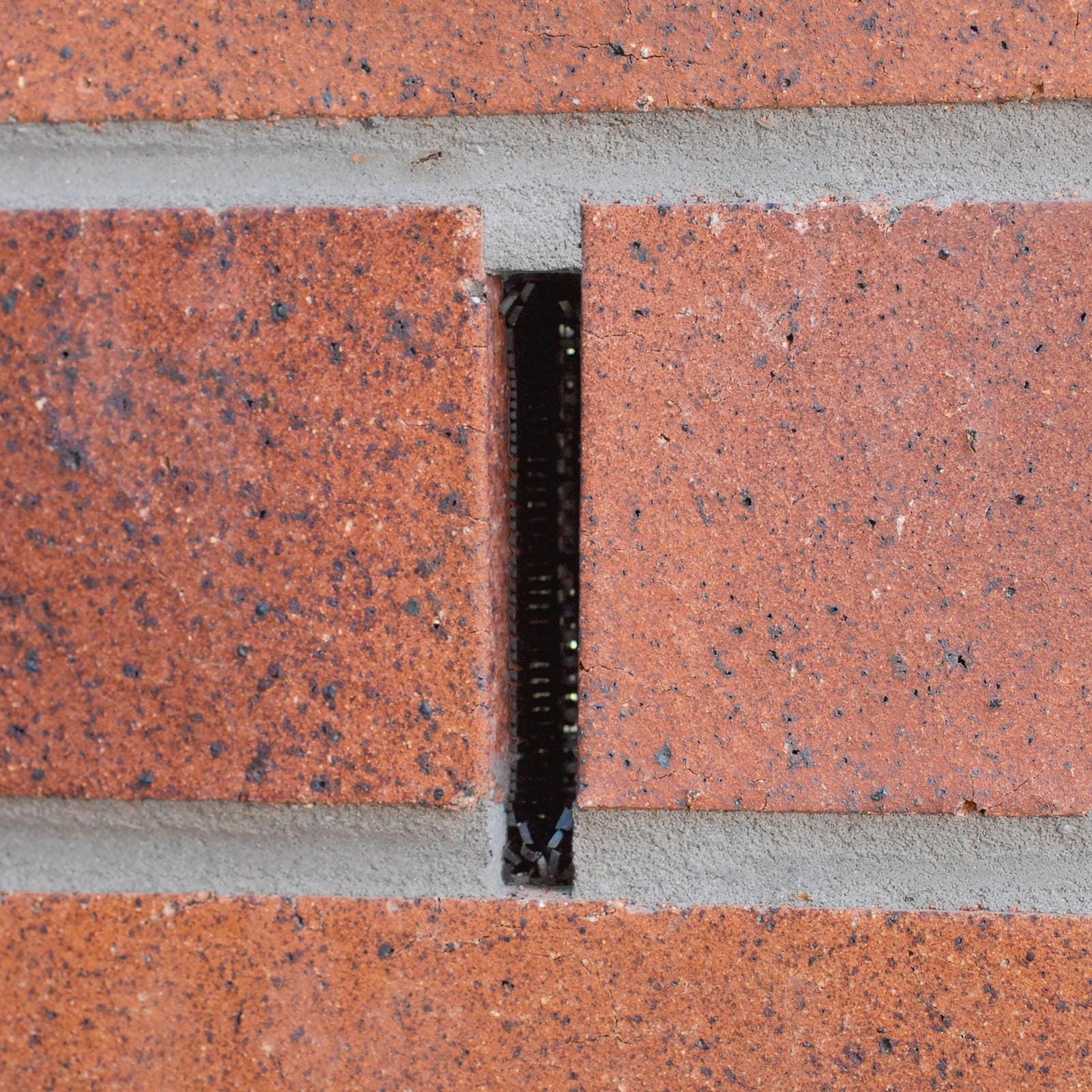 image of a brick weep hole