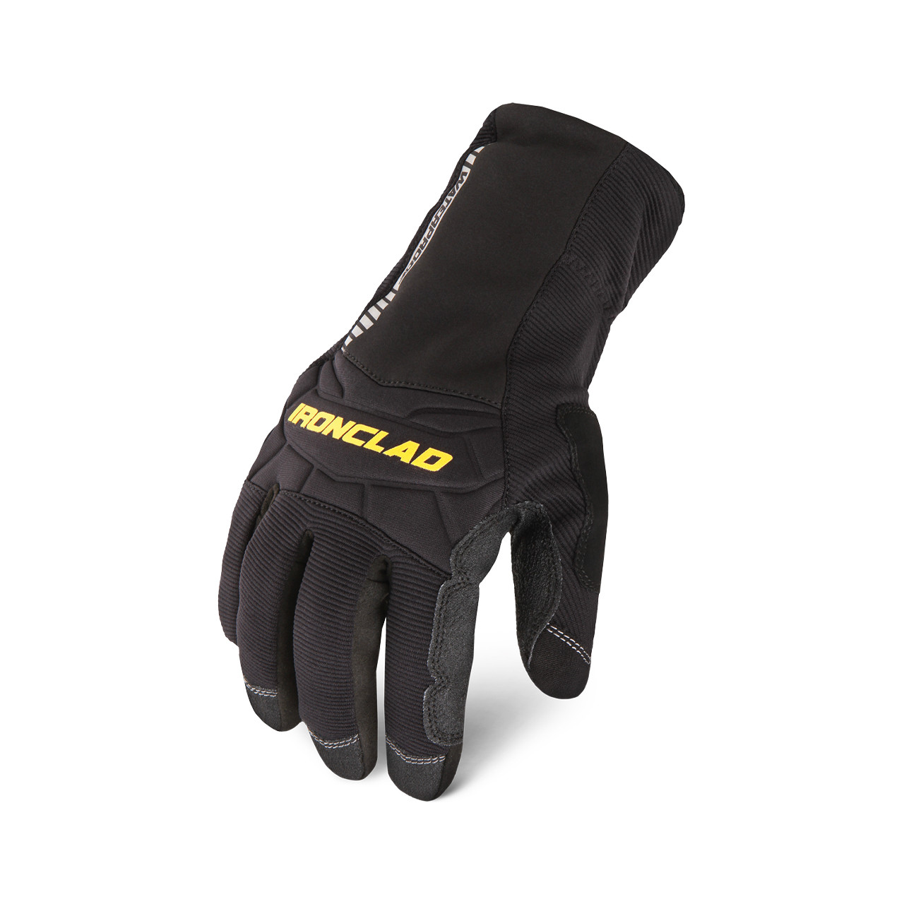Black and yellow glove