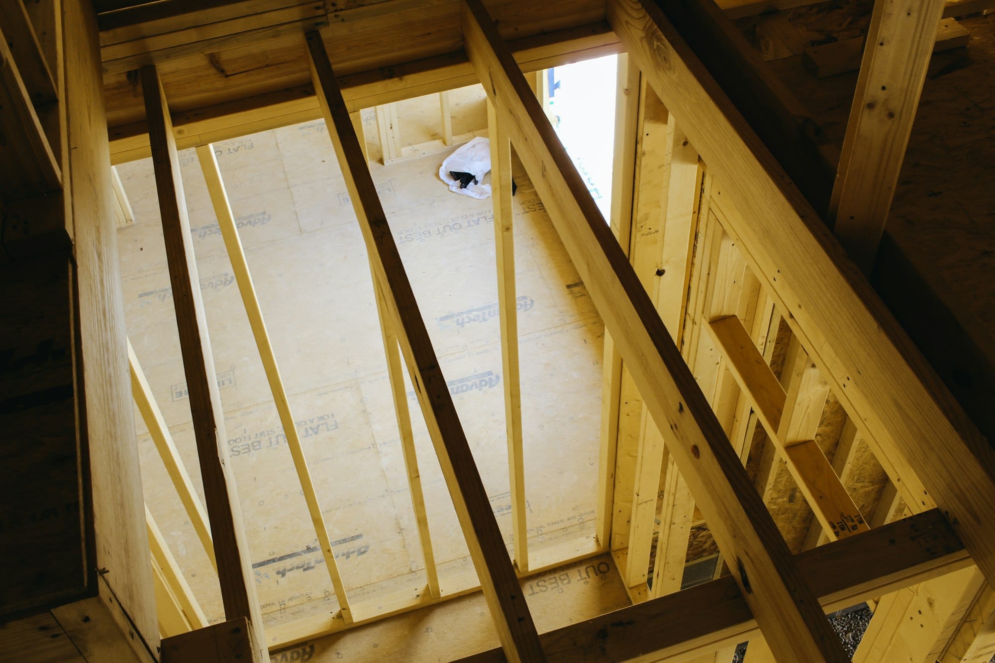 white and brown wooden ceiling