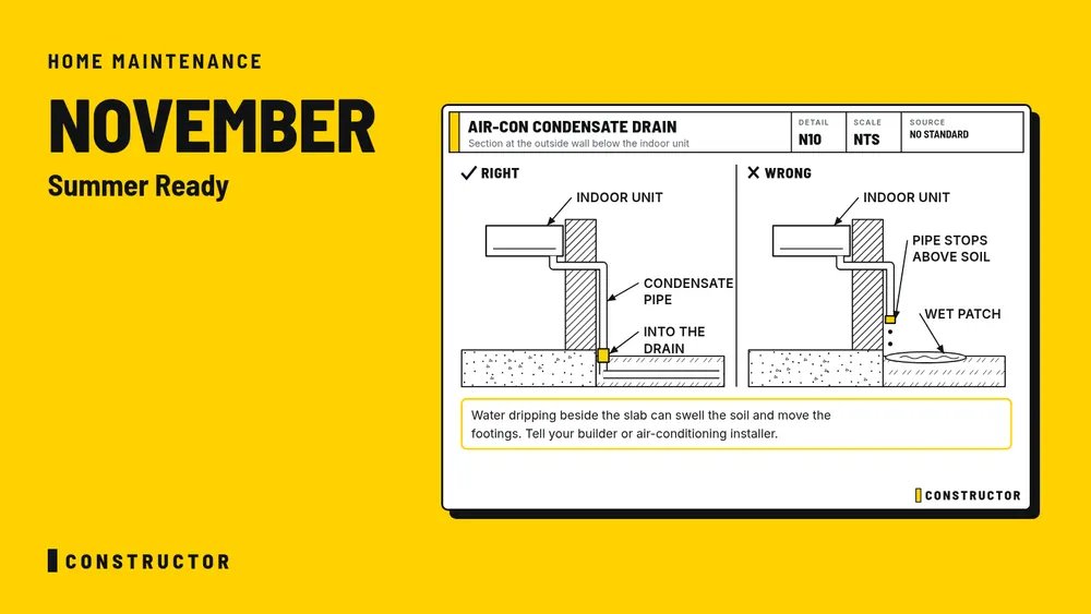 November home maintenance: Summer Ready