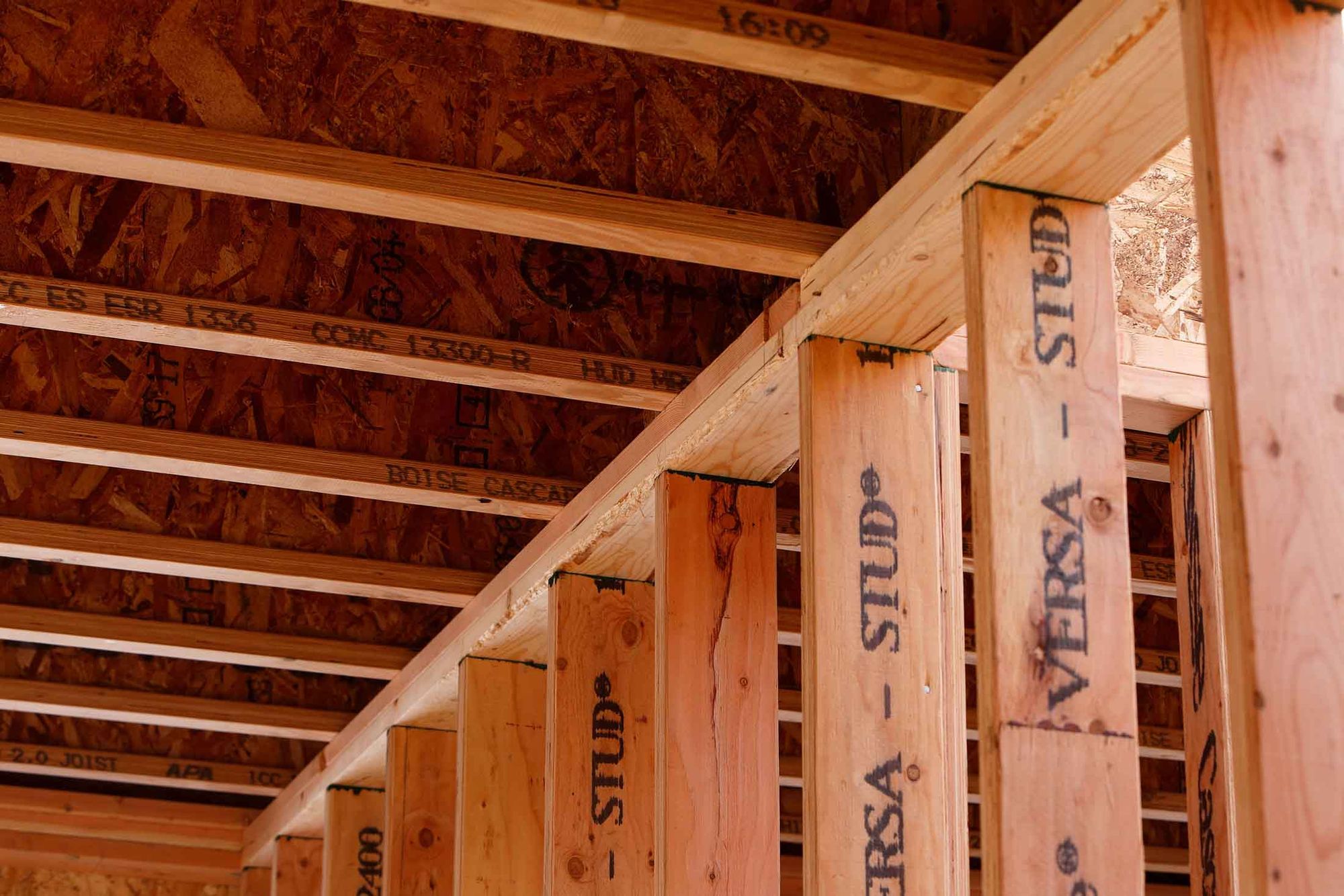 Timber wall framing