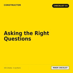C4 - Asking the Right Questions Checklist cover