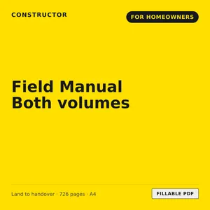 The Constructor Field Manual, both volumes