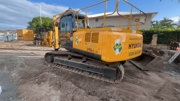 Post 28: From Safety Signs to Sheet Piles: What 2 Weeks of Site Prep Actually Looks Like
