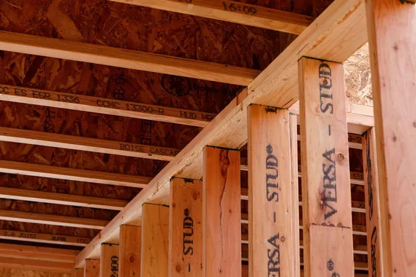 Timber wall framing